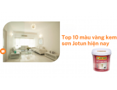 TOP 10 MÀU VÀNG KEM HOT NHẤT HIỆN NAY